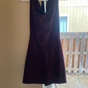Elegant Burgundy Dress NWT